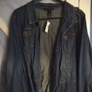 Women's Lane Bryant Jean Jacket